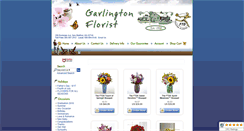 Desktop Screenshot of garlingtonflorist.net