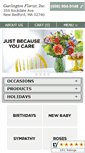 Mobile Screenshot of garlingtonflorist.net